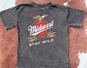 Retro Midwest Stay Wild Oversized Tee