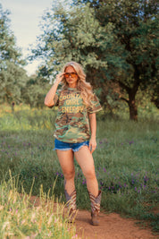 Country Girl Energy Camo Tee