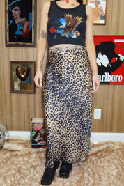 Outlaw Angel Leopard Maxi Skirt