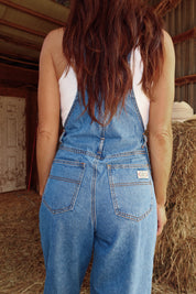 Back Porch Blues Denim Overalls