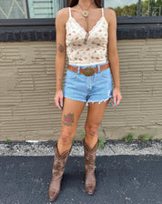 Wild West Lace Tank