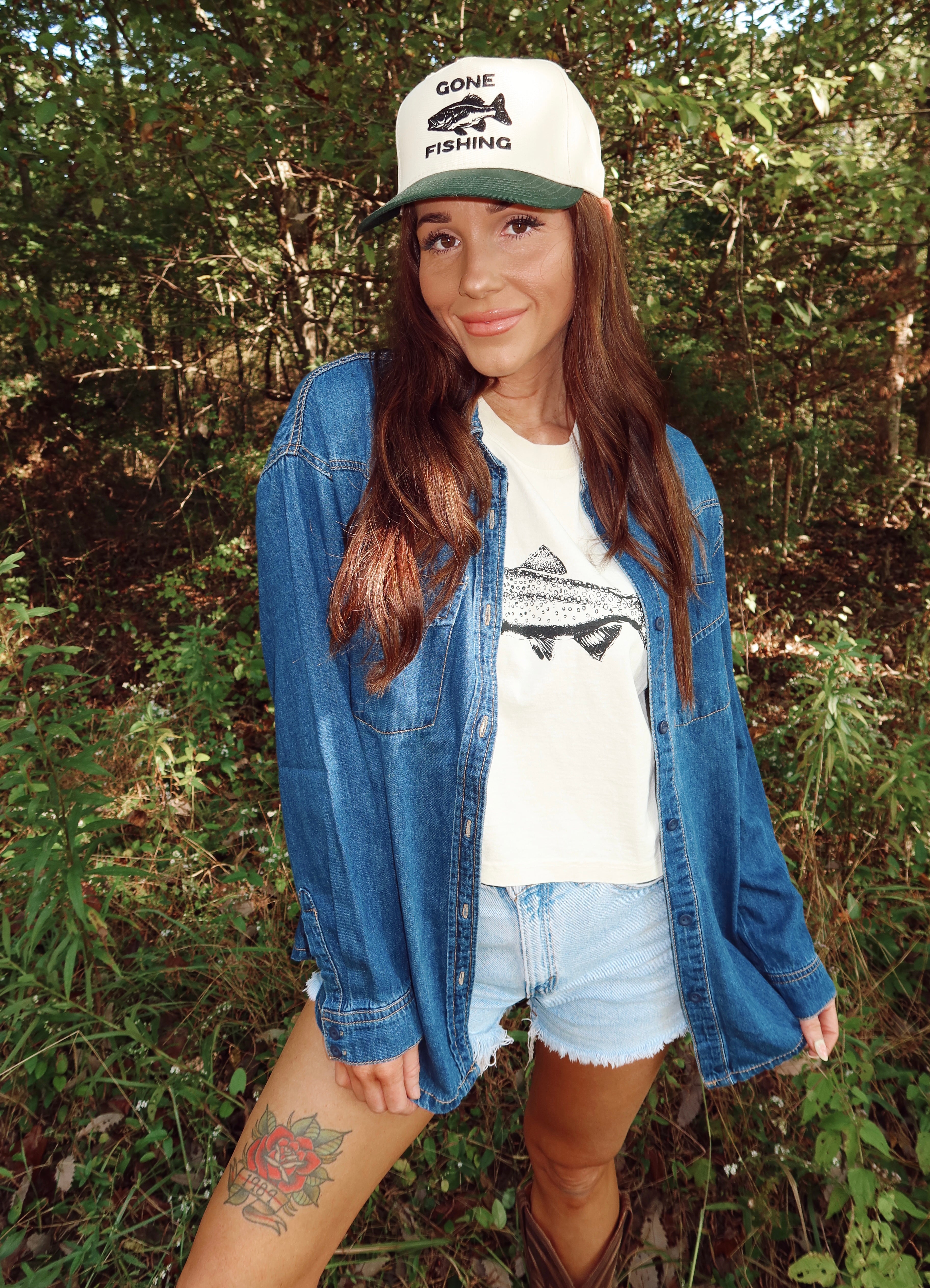Western Denim Shacket