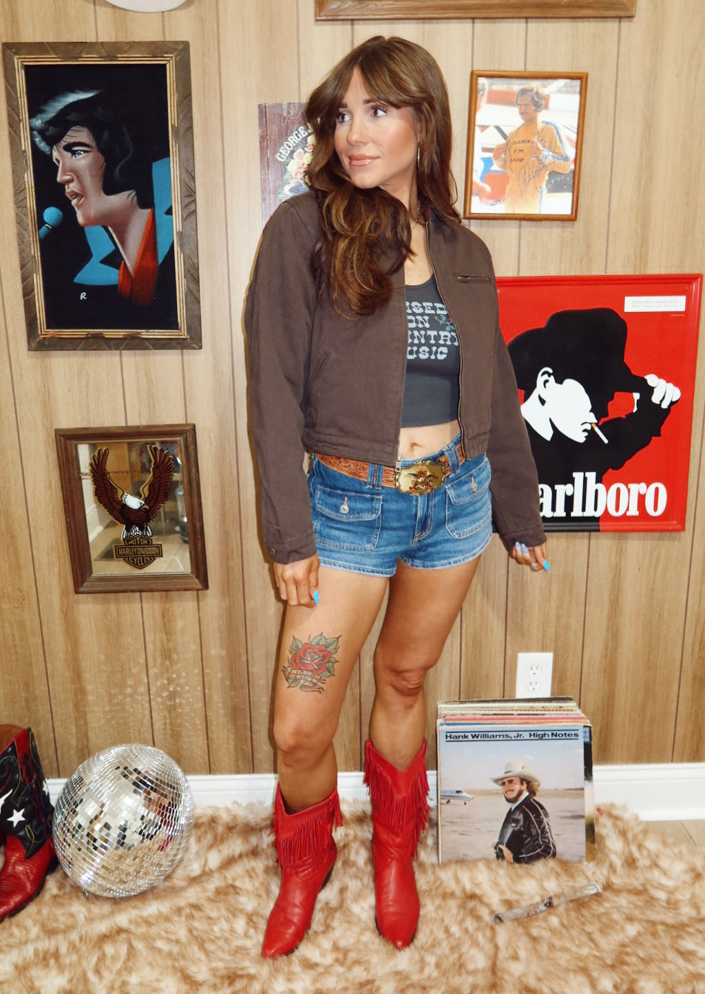 Broke Down Crop Jacket