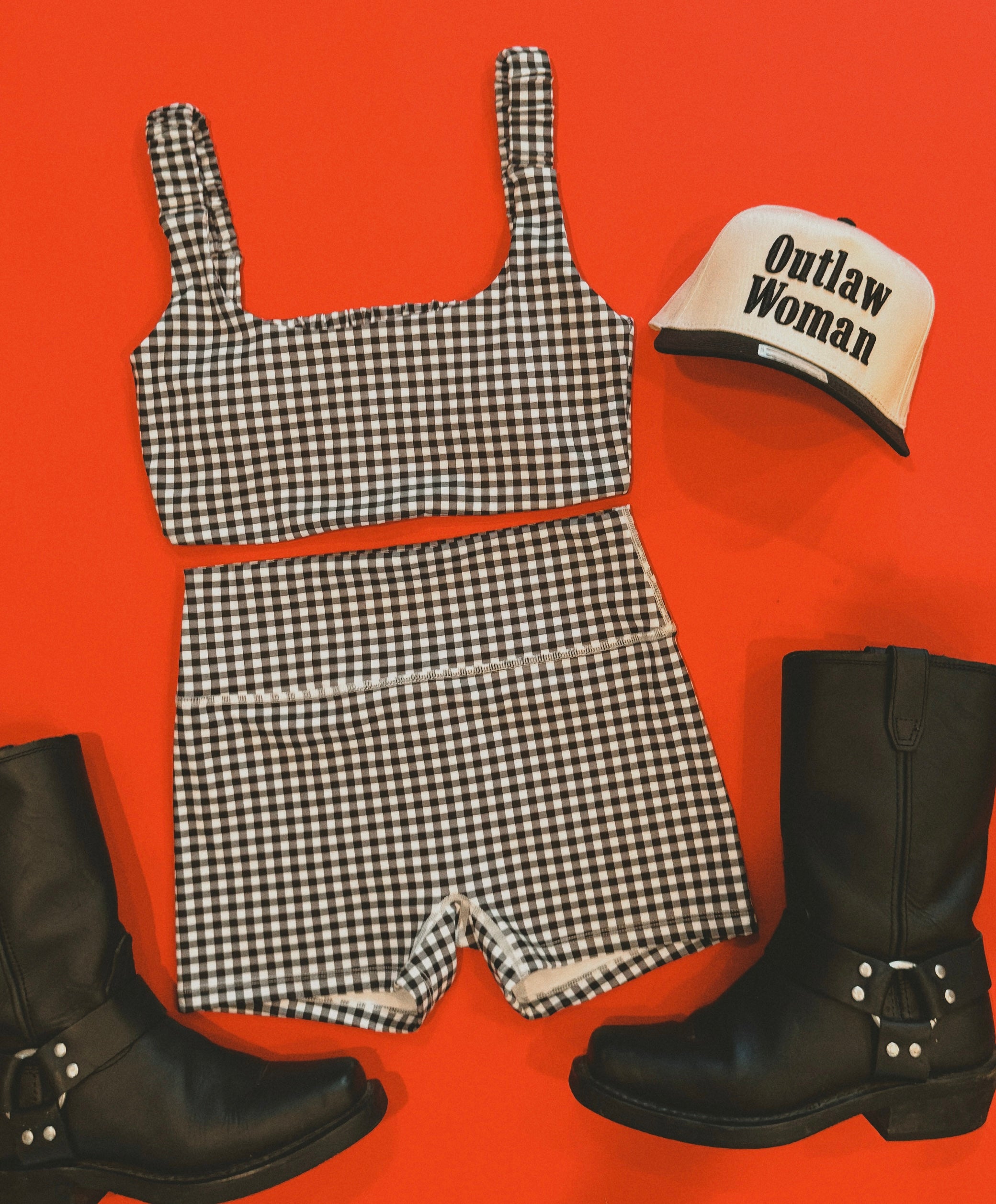 Lil Miss Gingham Top