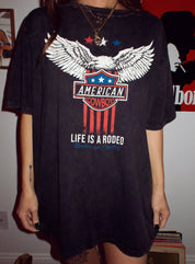 American Cowboy Biker Tee
