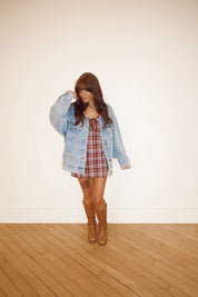 Backroads Blues Denim Oversized Jacket