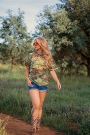 Country Girl Energy Camo Tee