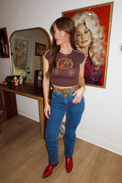 Wild West Cowgirl Baby Tee