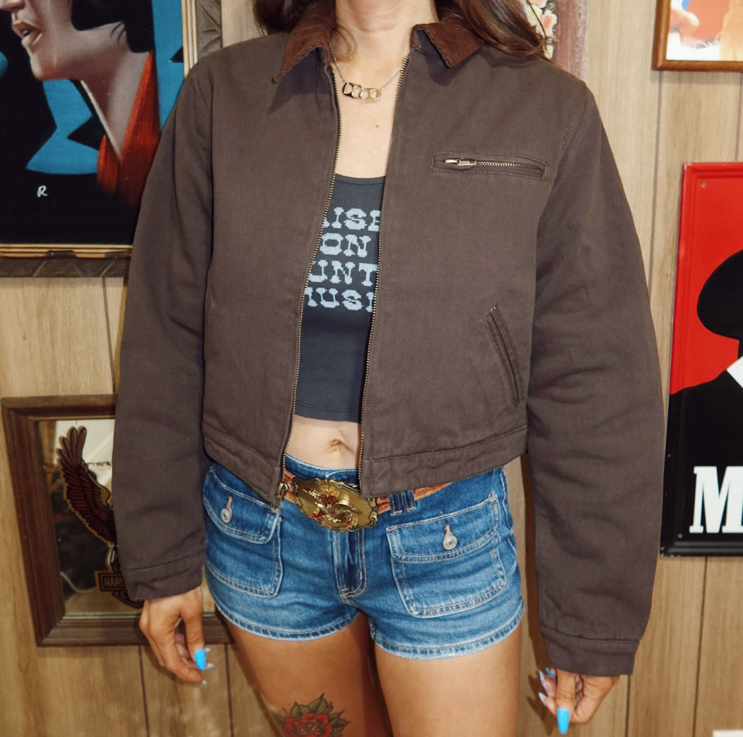 Broke Down Crop Jacket