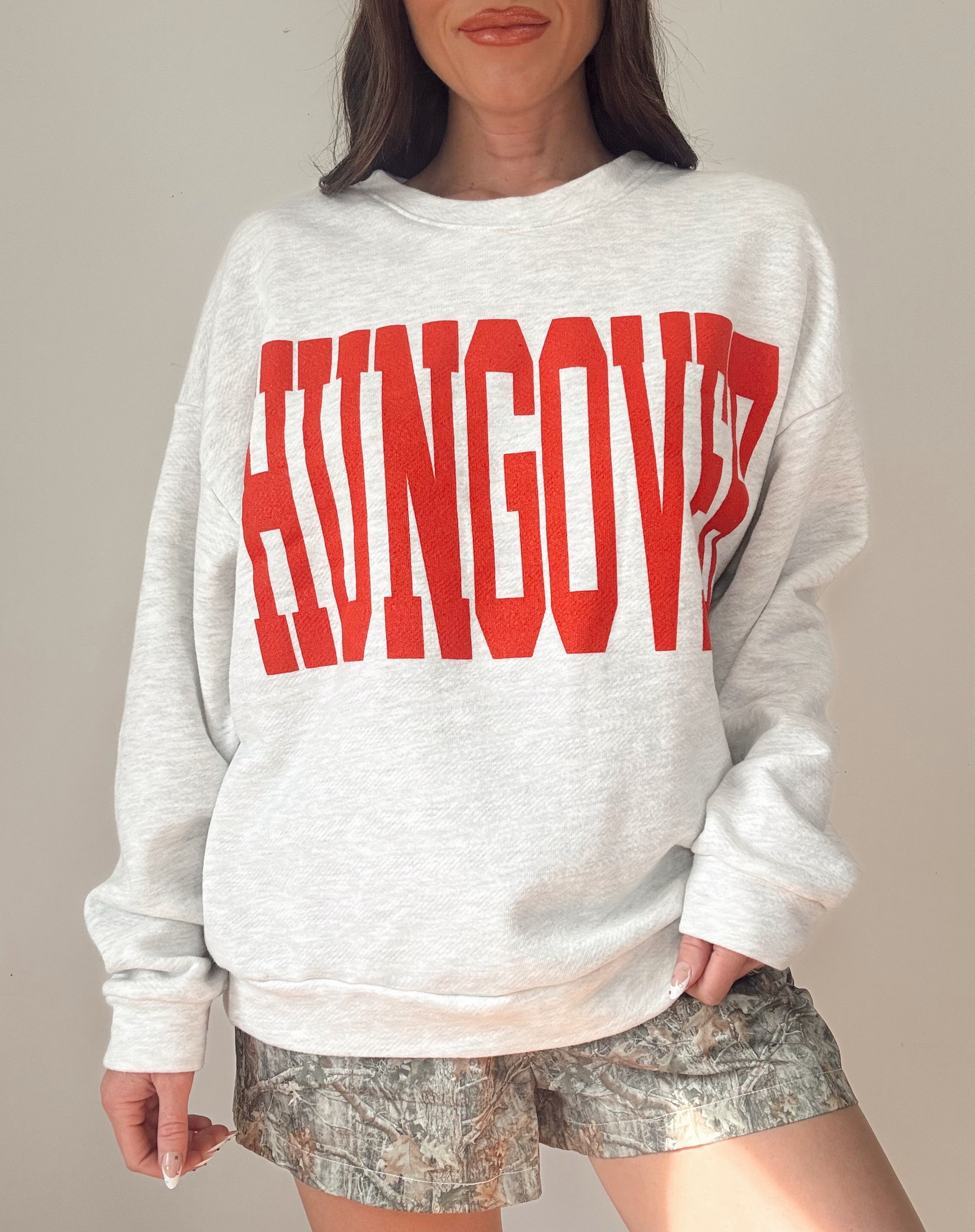 Hungover Crewneck Sweatshirt