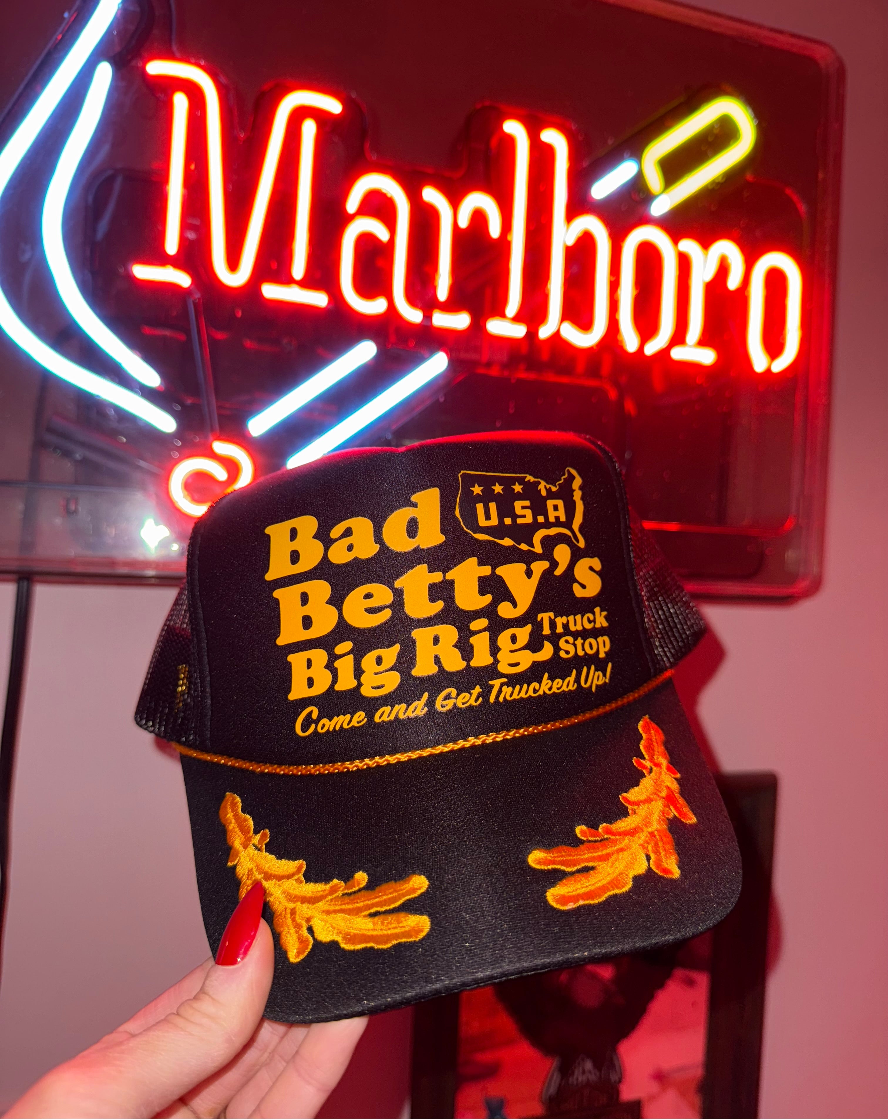 Bad Bettys Big Rig Truck Stop Trucker Hat