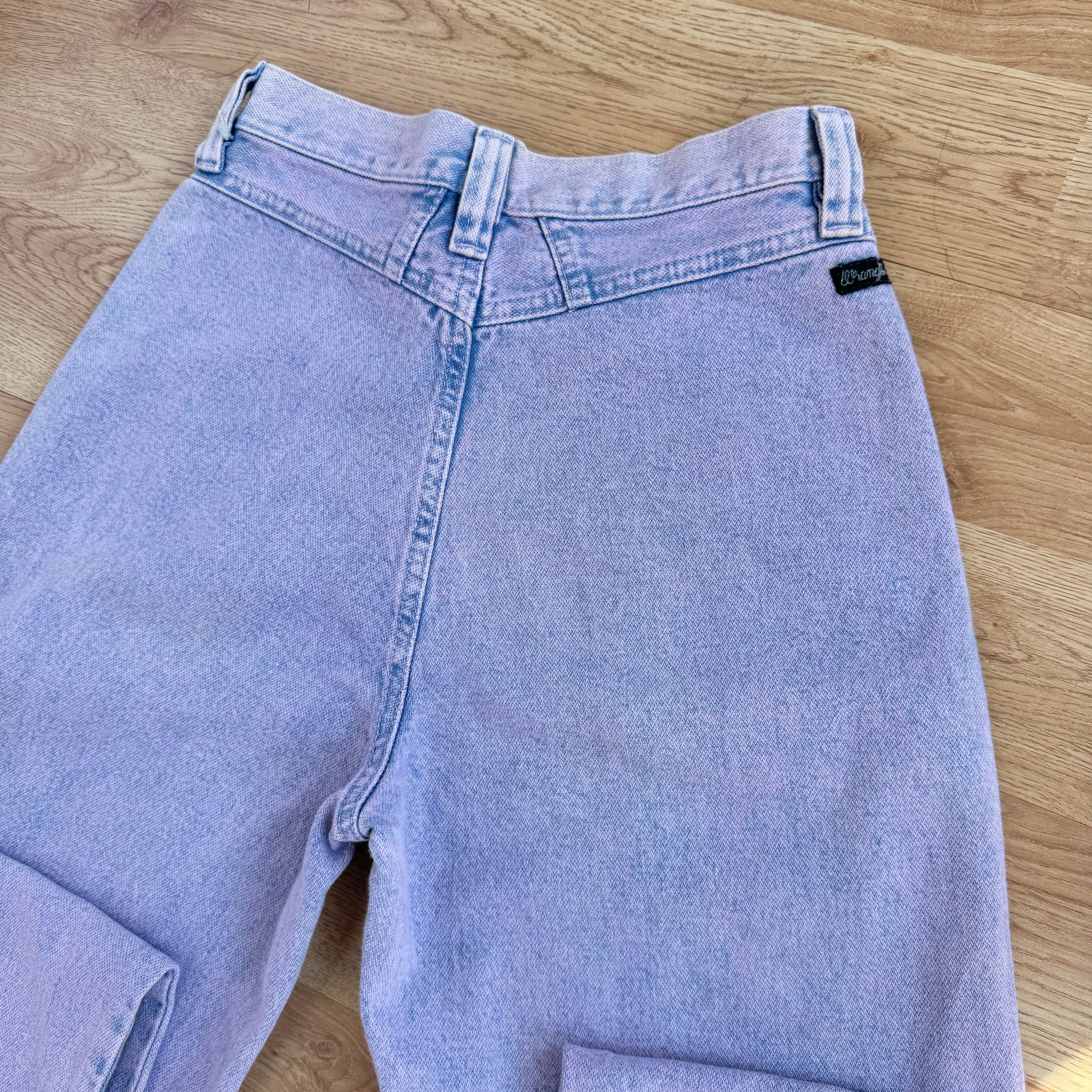 Vintage 90s Wrangler Lavender Acid Wash Jeans