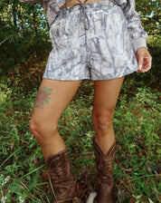Camo Sweat Shorts