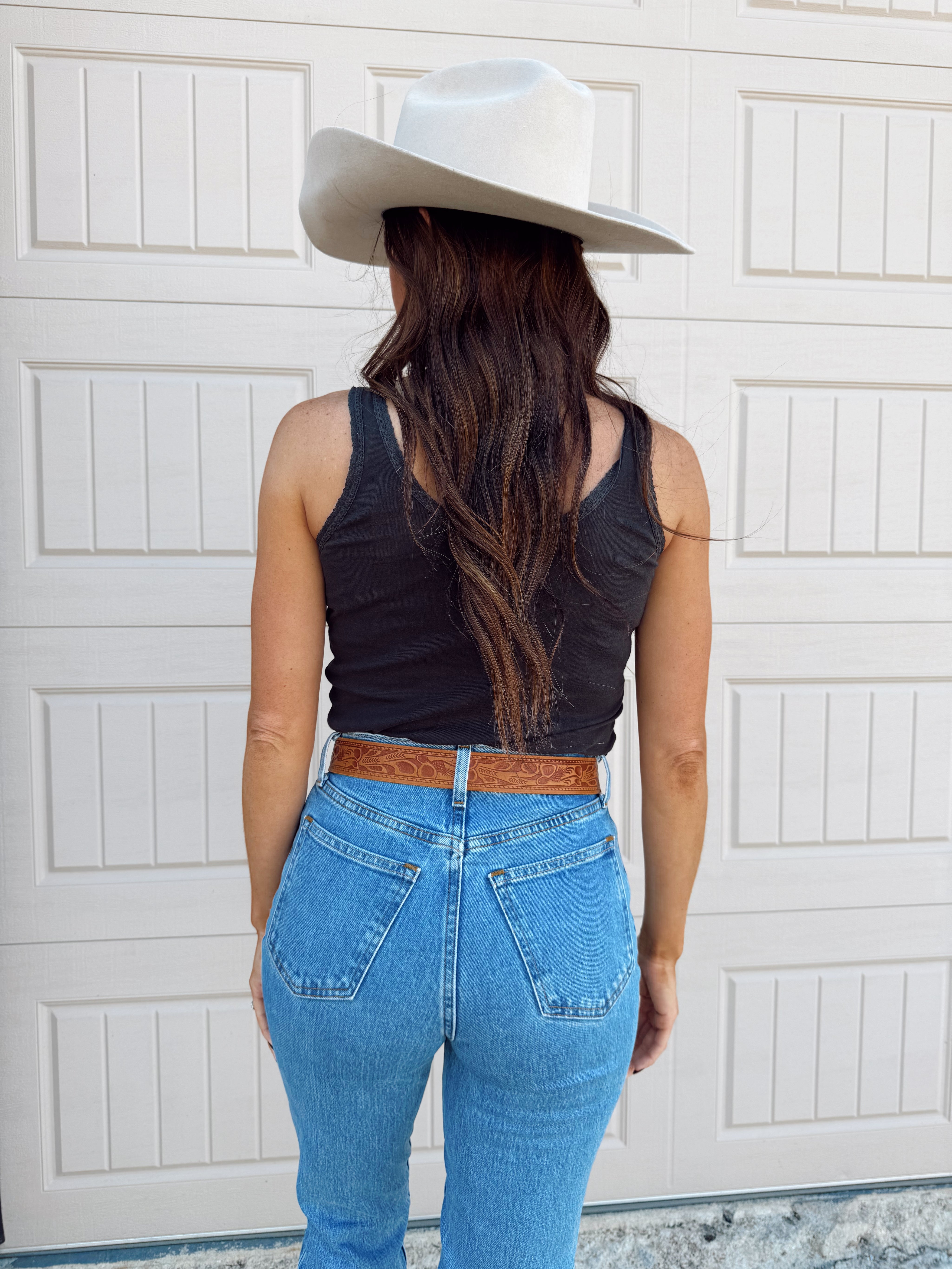 On The Road Again Lace Tank