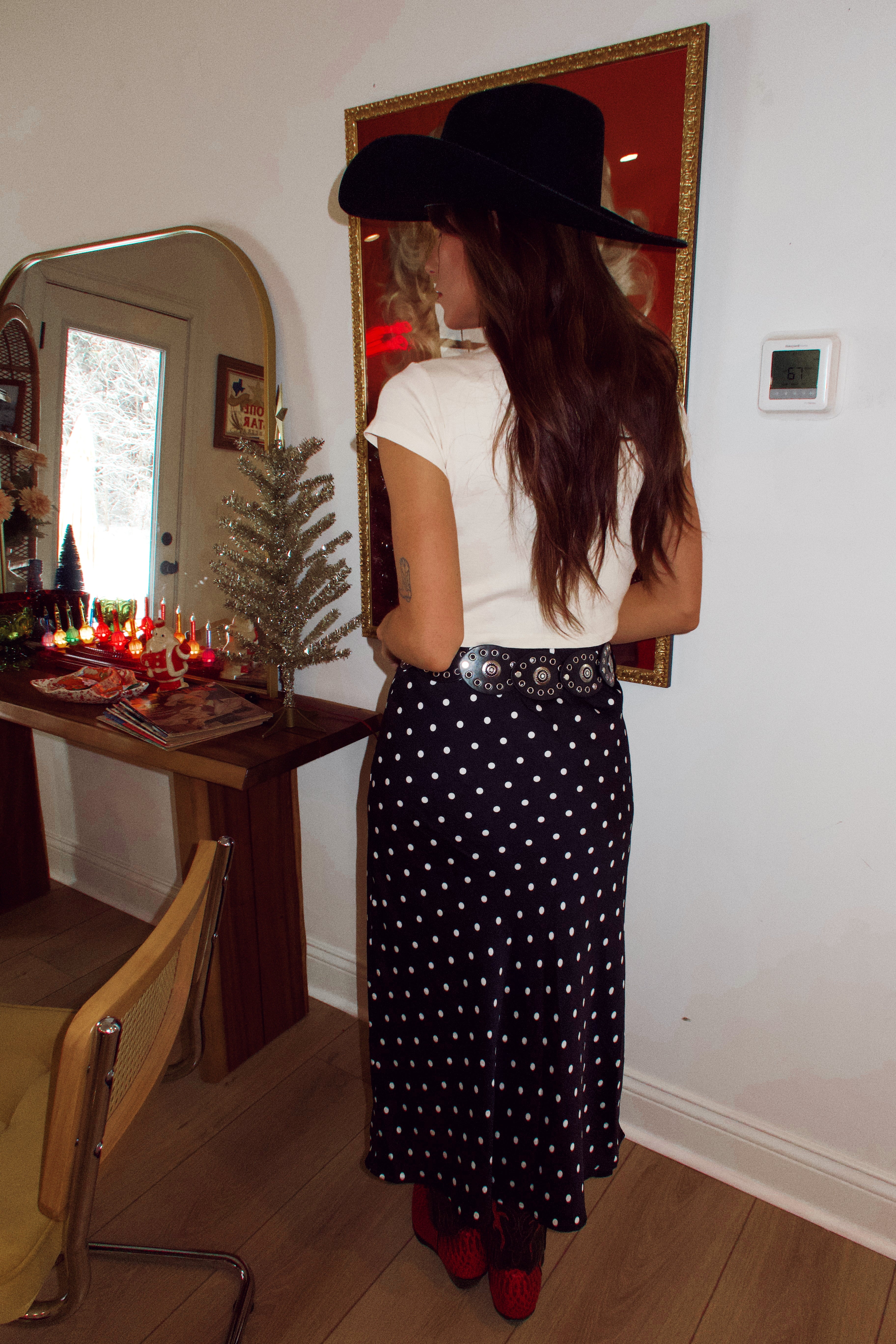 It Girl Polka Dot Skirt