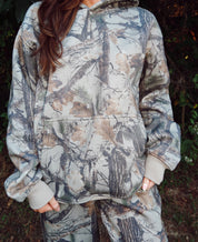 Woodland Camo Hoodie Sweatshirt