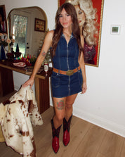 Dive Bar Darlin’ Denim Dress