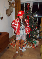 Honky Tonk Christmas Sherpa Jacket