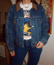 Retro Denim Trucker Jacket
