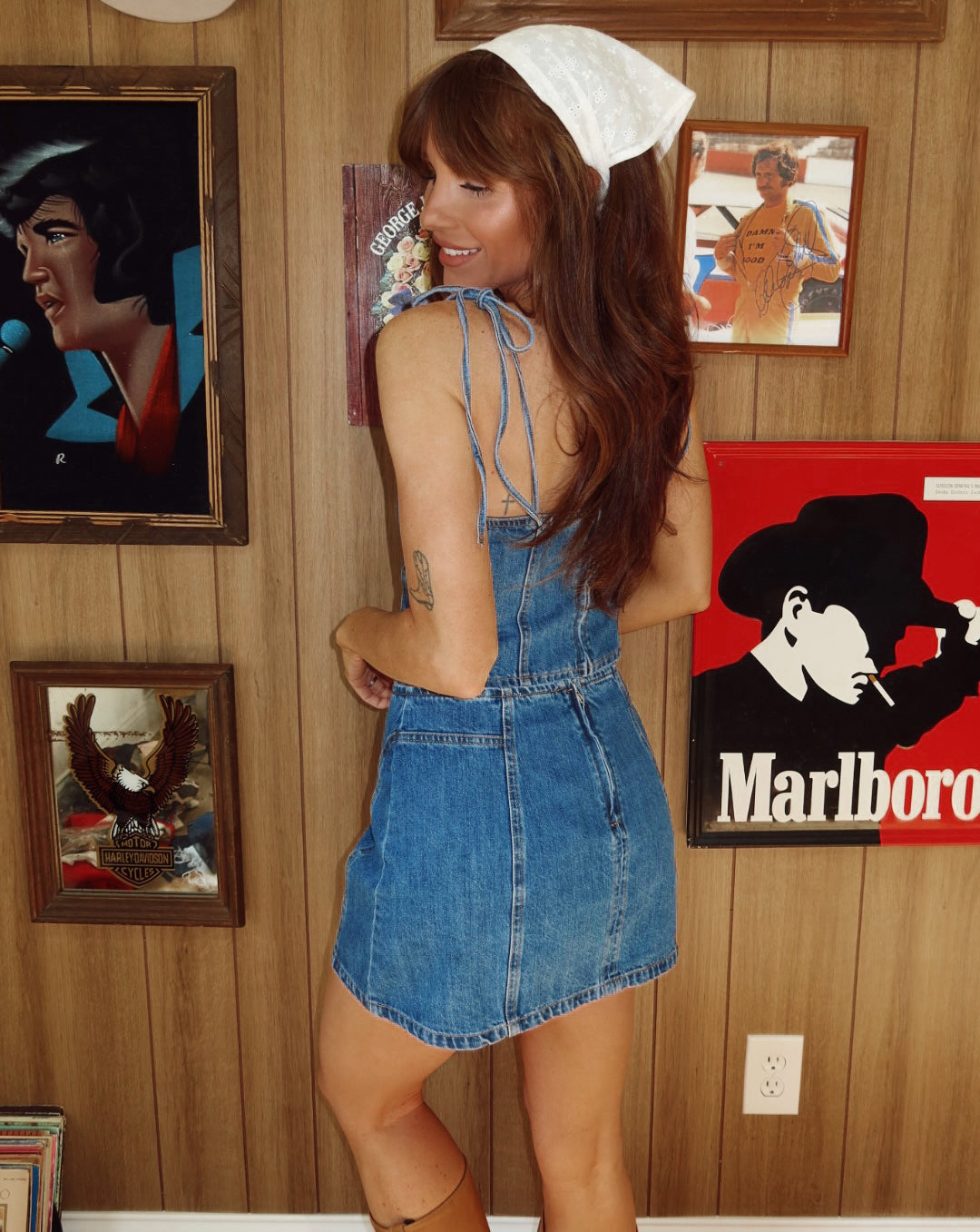 Country Charm Denim Top