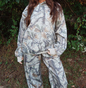 Woodland Camo Hoodie Sweatshirt