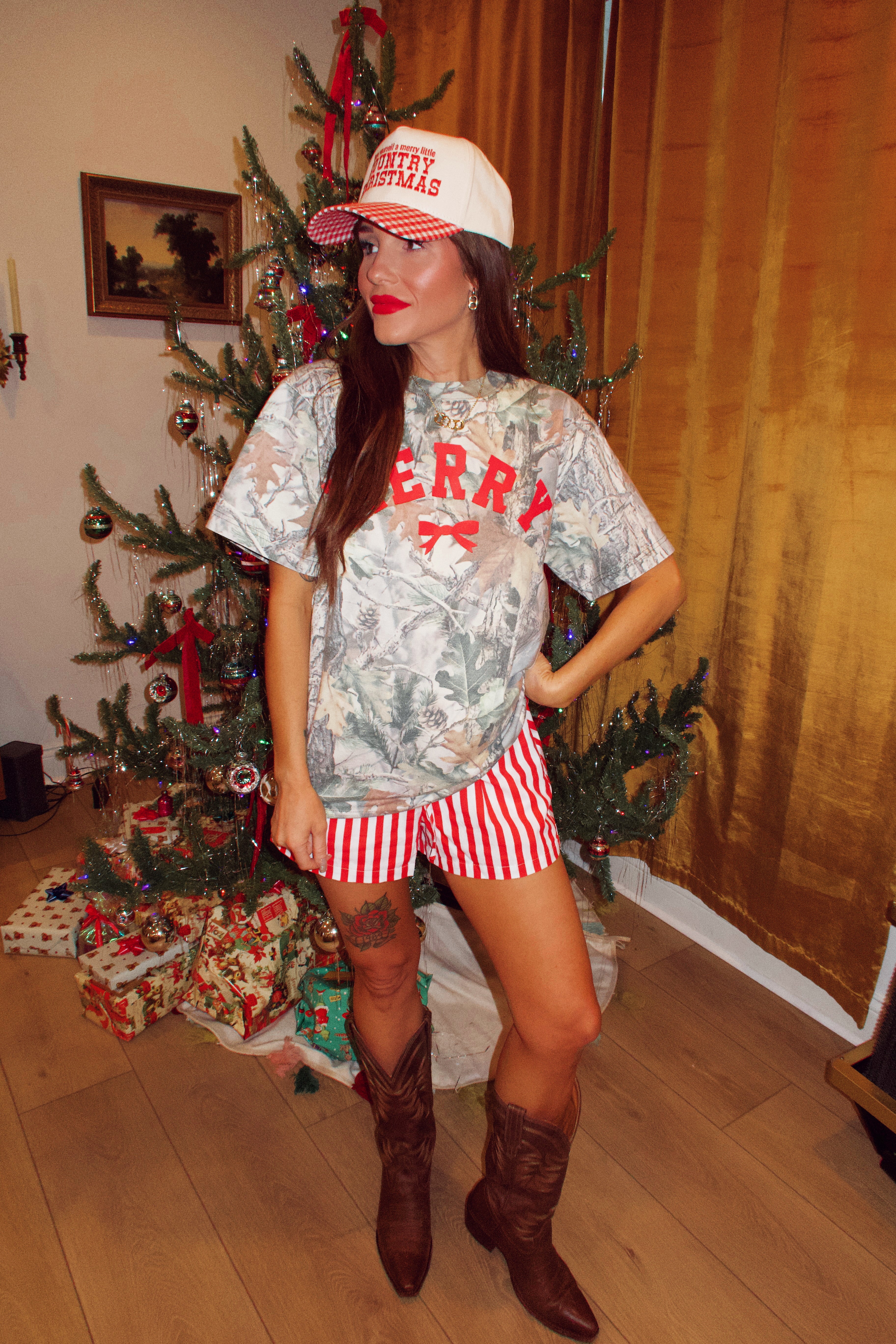 Candy Cane Boxer Shorts