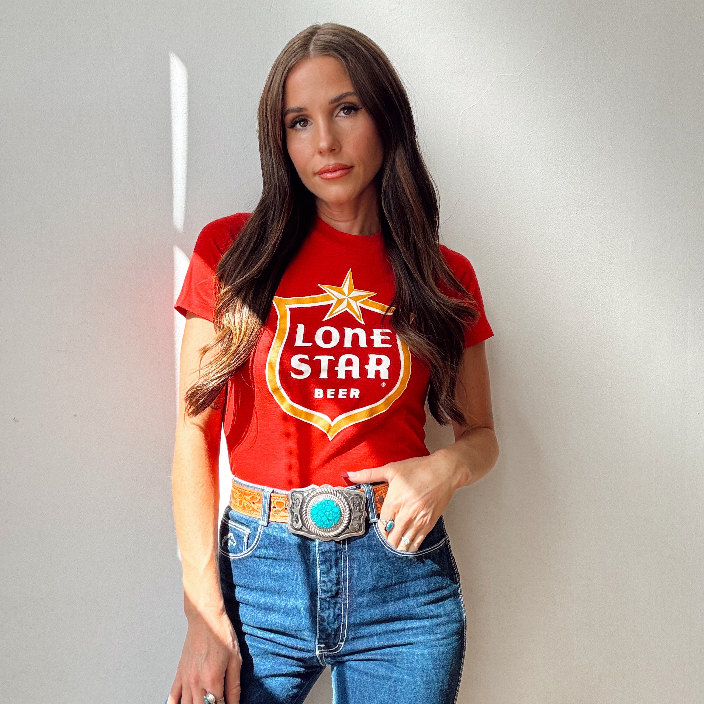 Vintage 70s Lone Star Beer Tee