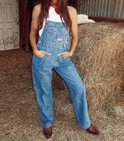 Back Porch Blues Denim Overalls