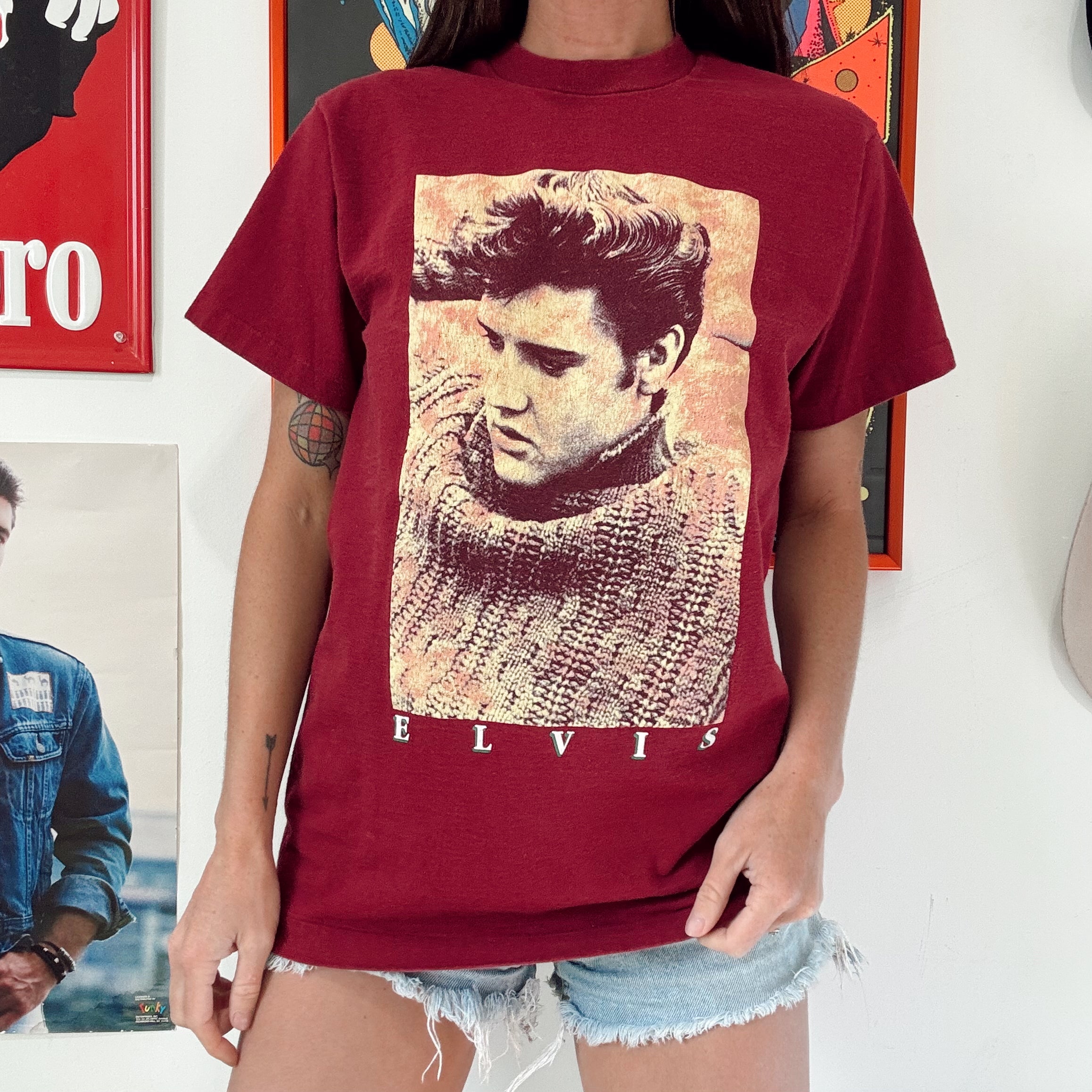 Vintage 90s Elvis Tee