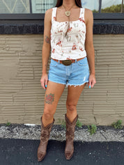 Saguaro Sweetheart Top