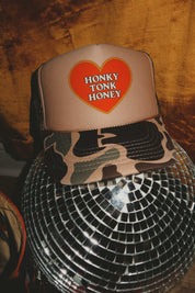 Honky Tonk Honey Trucker Hat