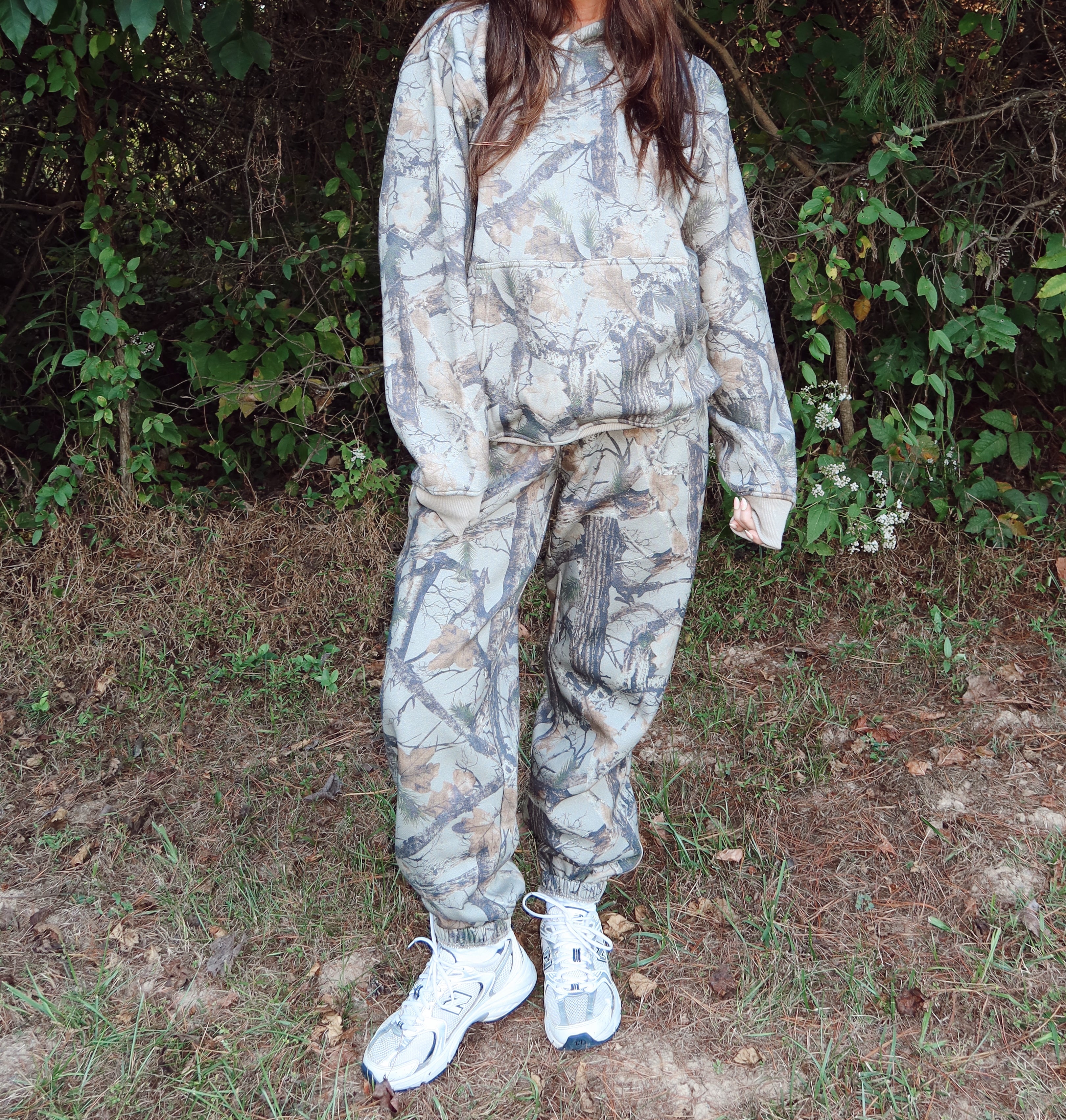 Woodland Camo Jogger Sweatpants