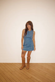 Midnight Wrangler Denim Dress