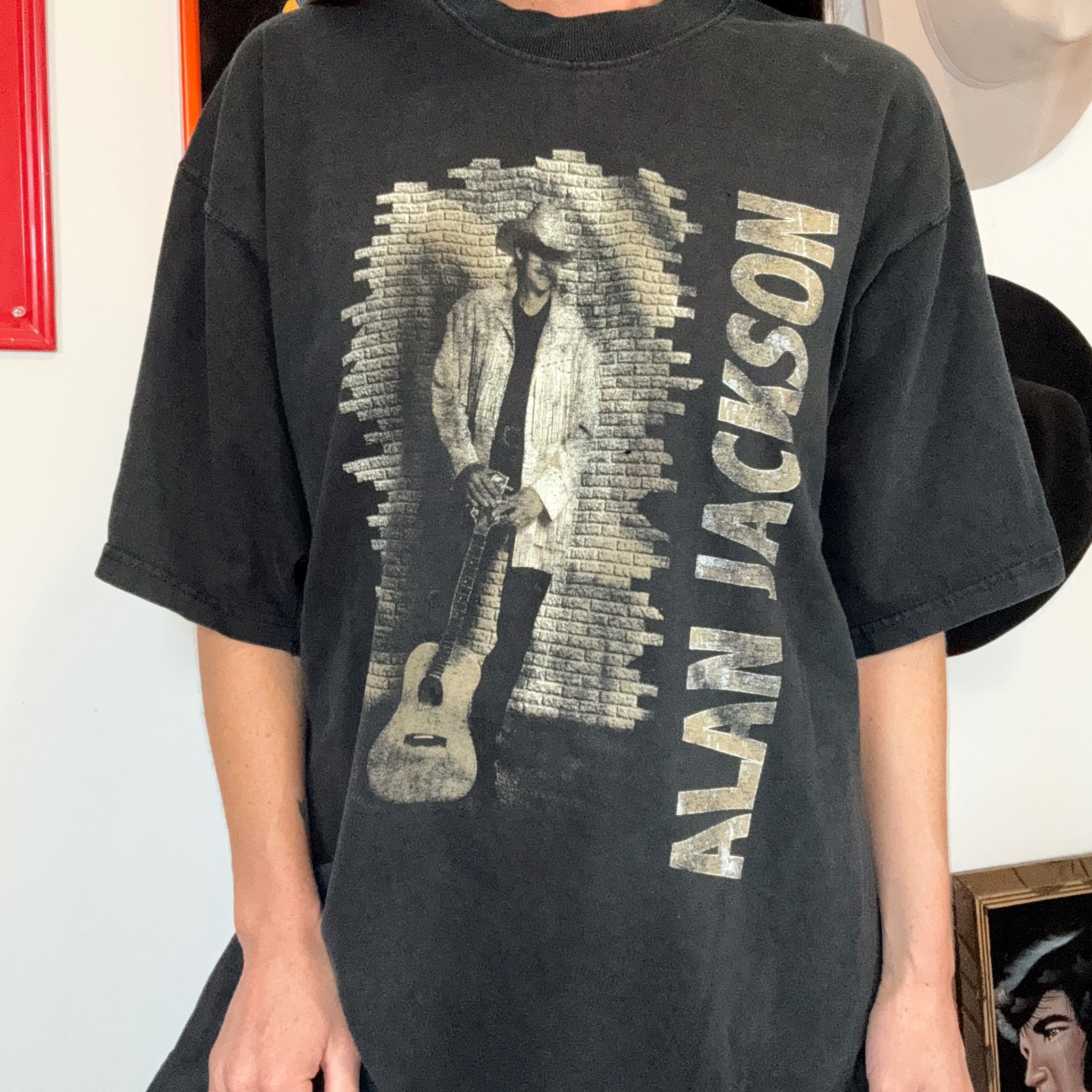 Vintage 90s Alan Jackson Tour Tee