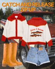 Retro Catch & Release Zip Up