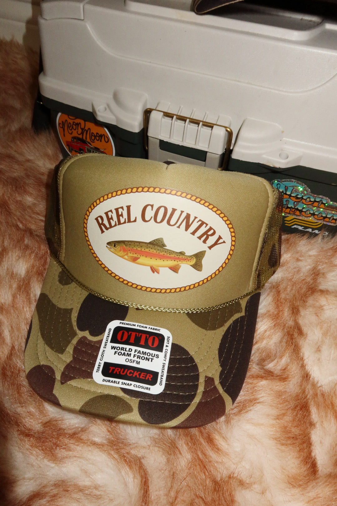 Reel Country Camo Trucker