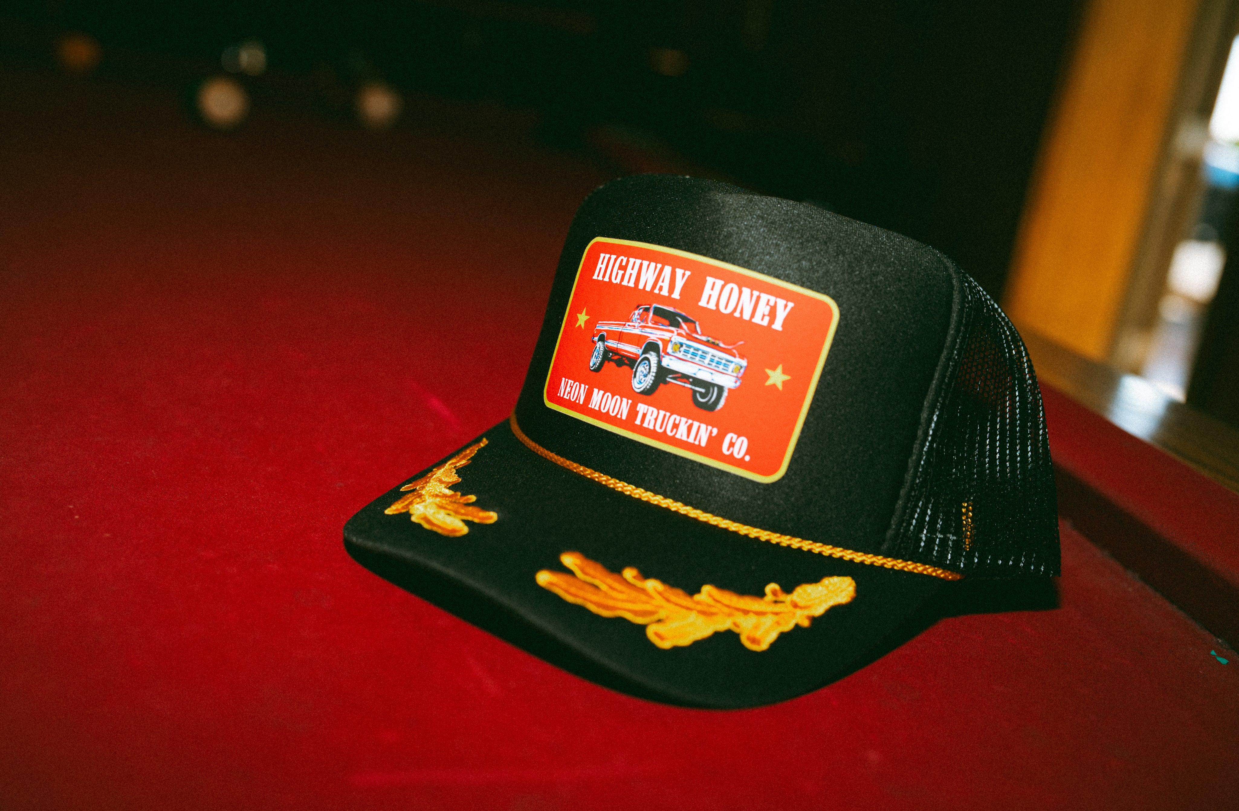 Neon Moon Highway Honey Trucker Hat