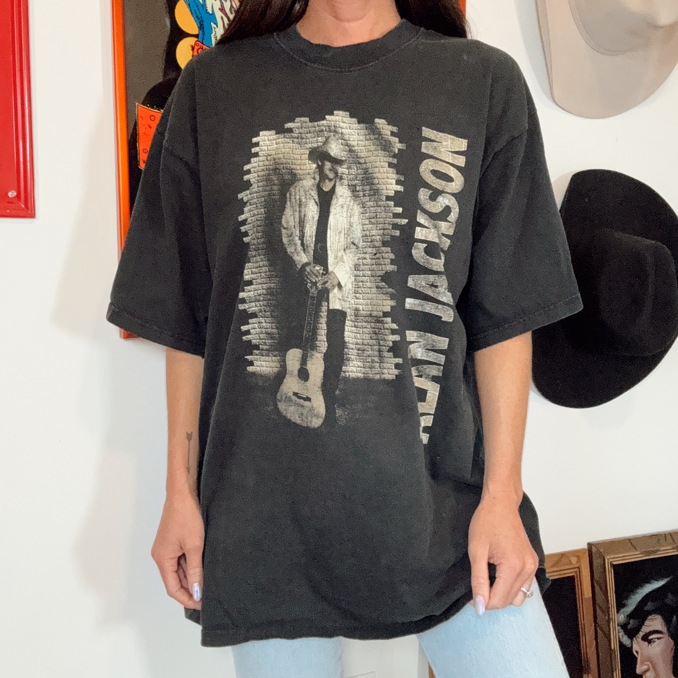 Vintage 90s Alan Jackson Tour Tee