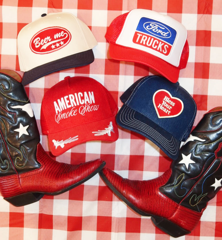 Retro Truck Patch Trucker Hat