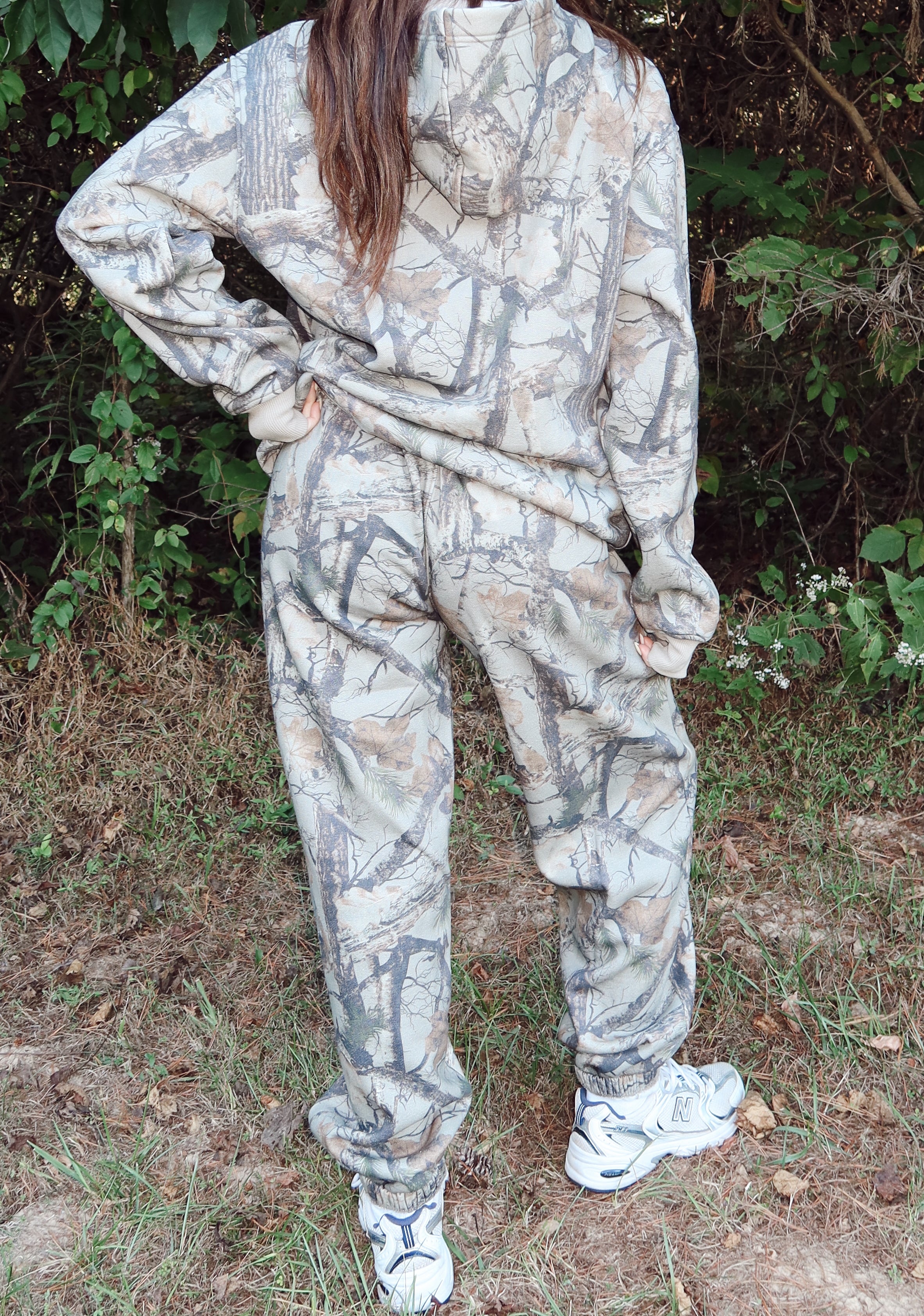 Woodland Camo Jogger Sweatpants