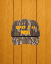 Honky Tonk Honey Camo Trucker Hat