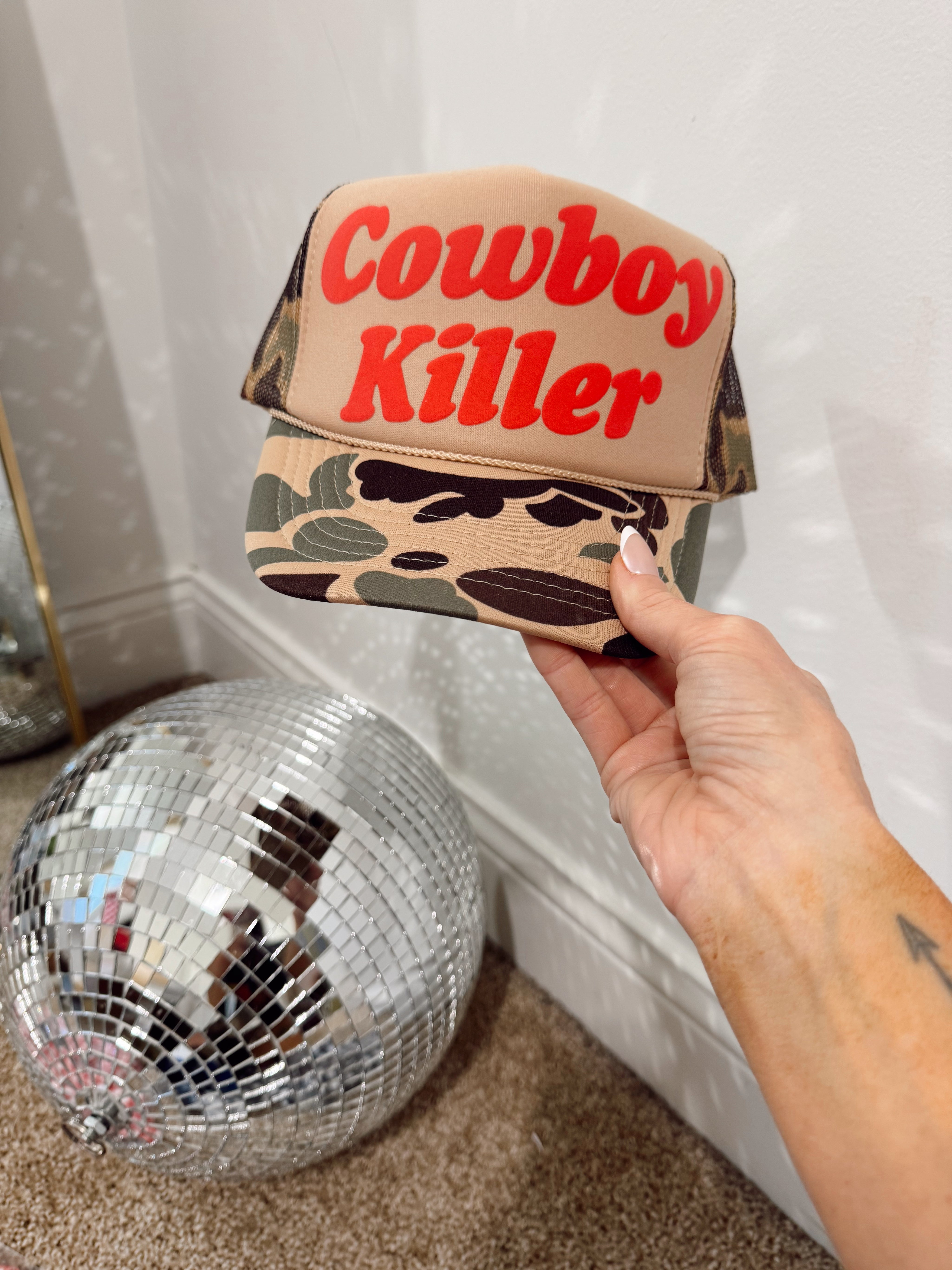 Cowboy Killer Trucker Hat