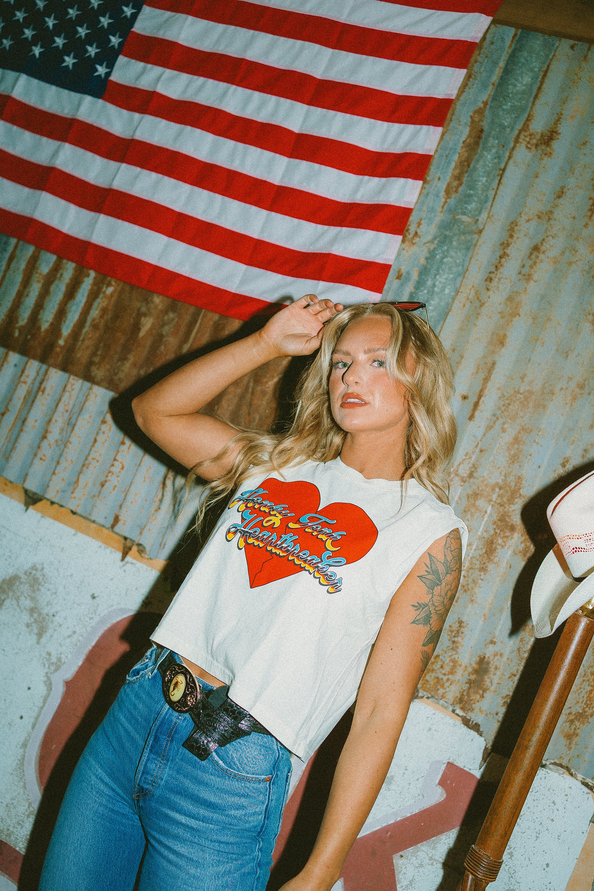 Honky Tonk Heartbreaker Muscle Tee