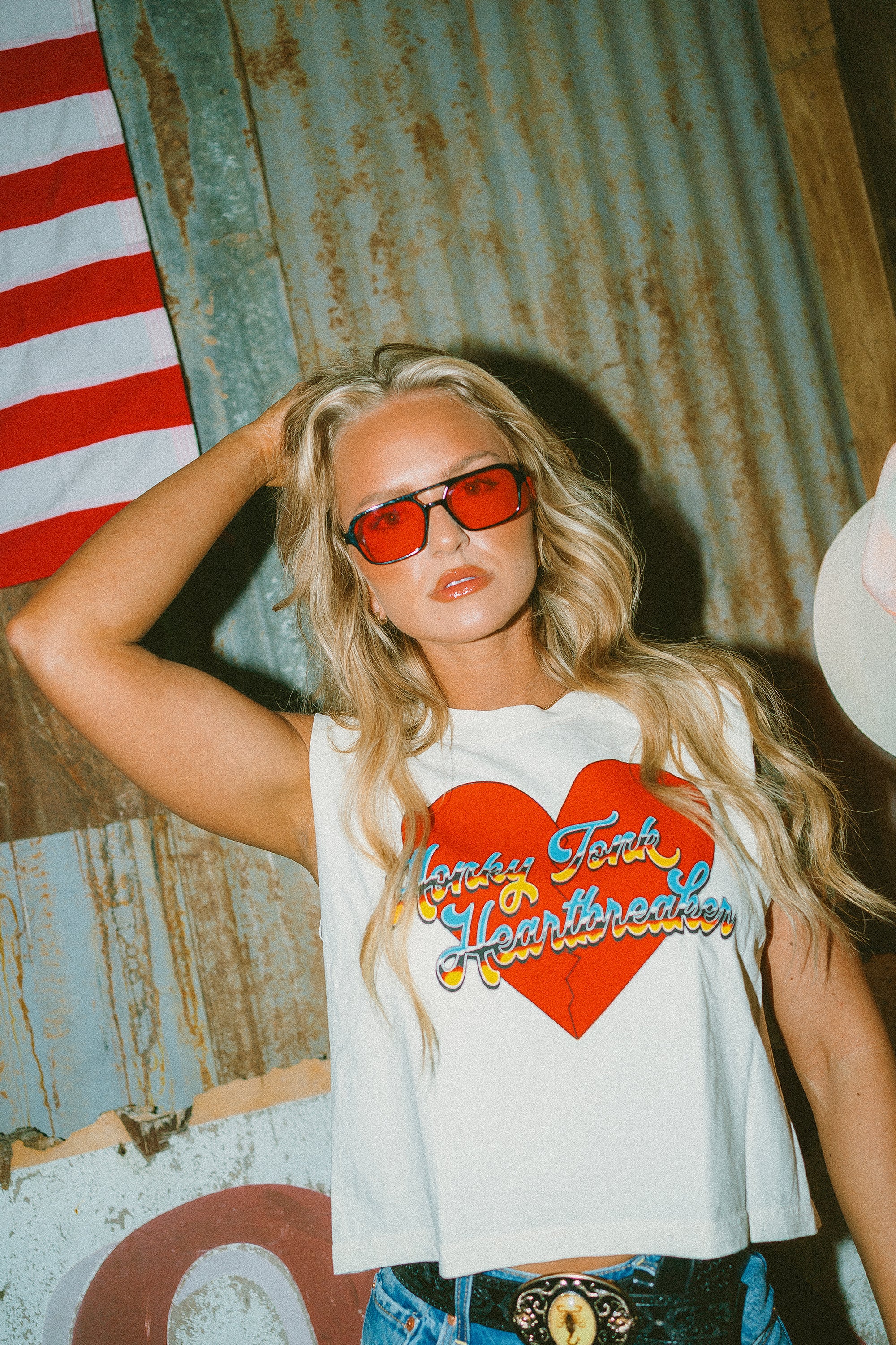 Honky Tonk Heartbreaker Muscle Tee