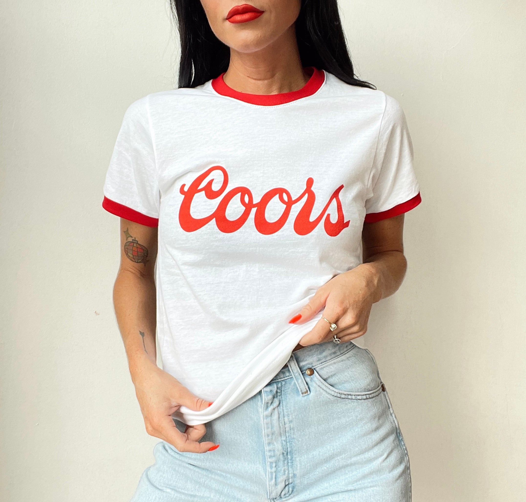 70s Coors Ringer Tee
