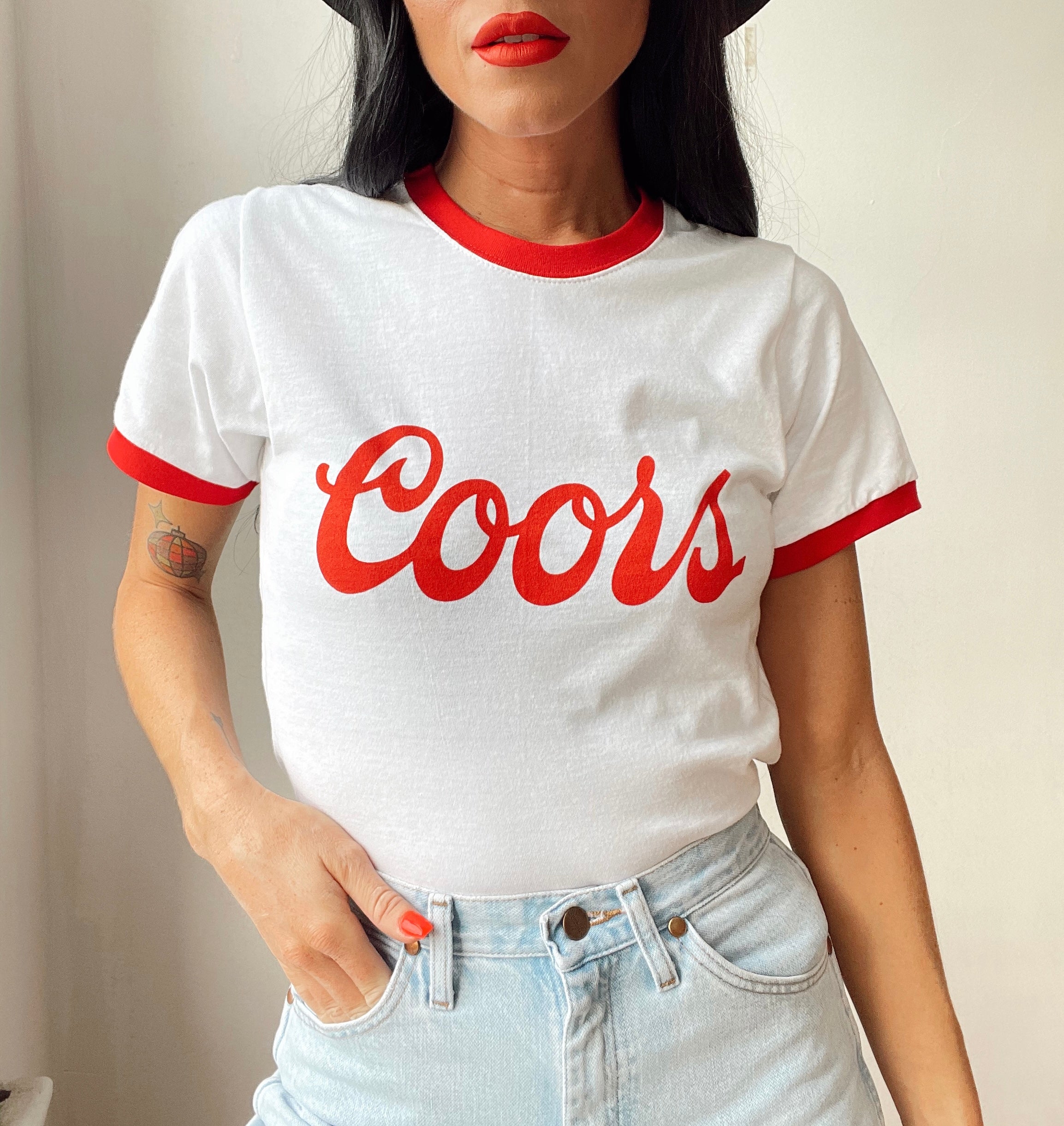 70s Coors Ringer Tee