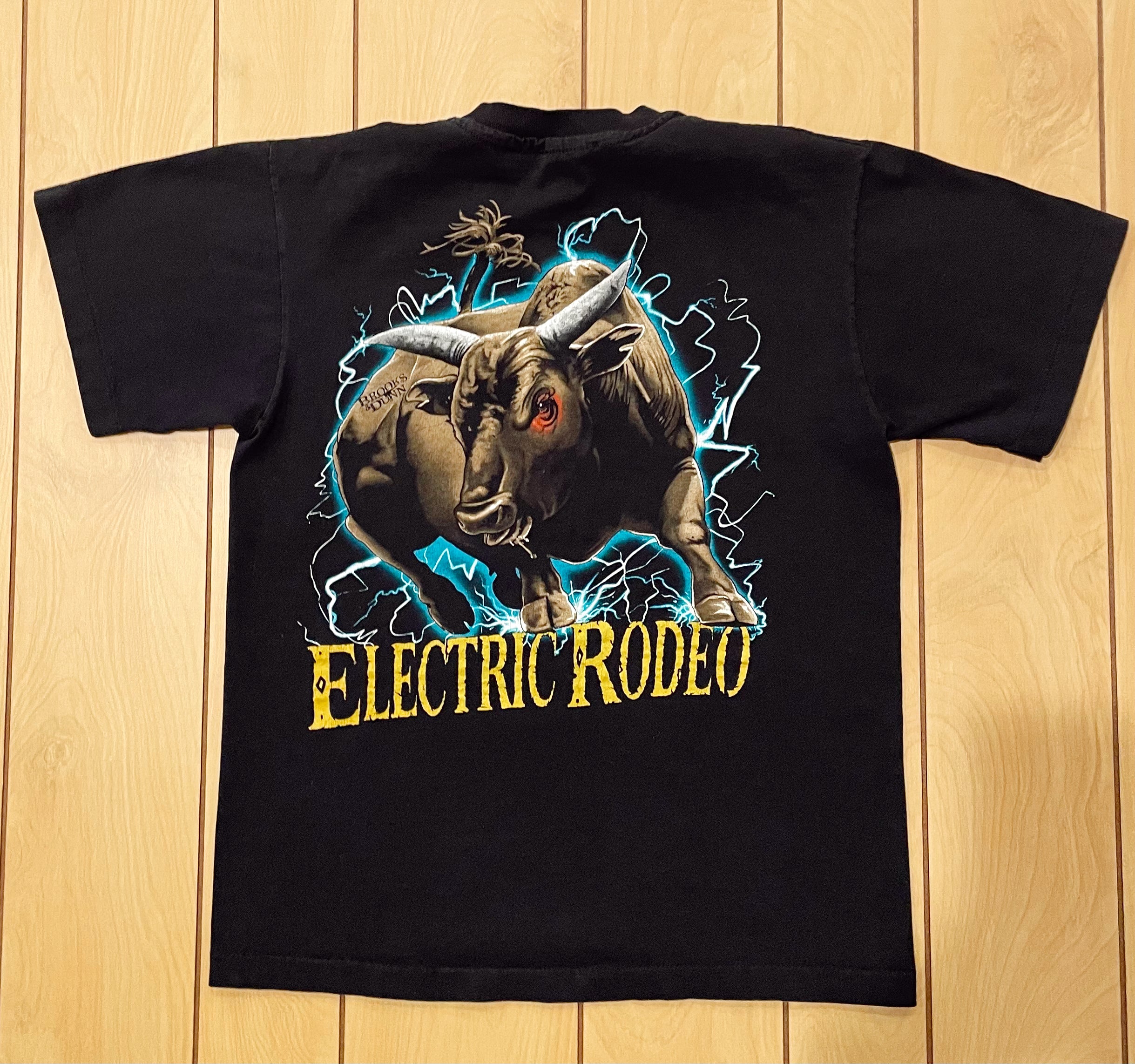 Vintage 90s Brooks & Dunn Electric Rodeo Tour Tee