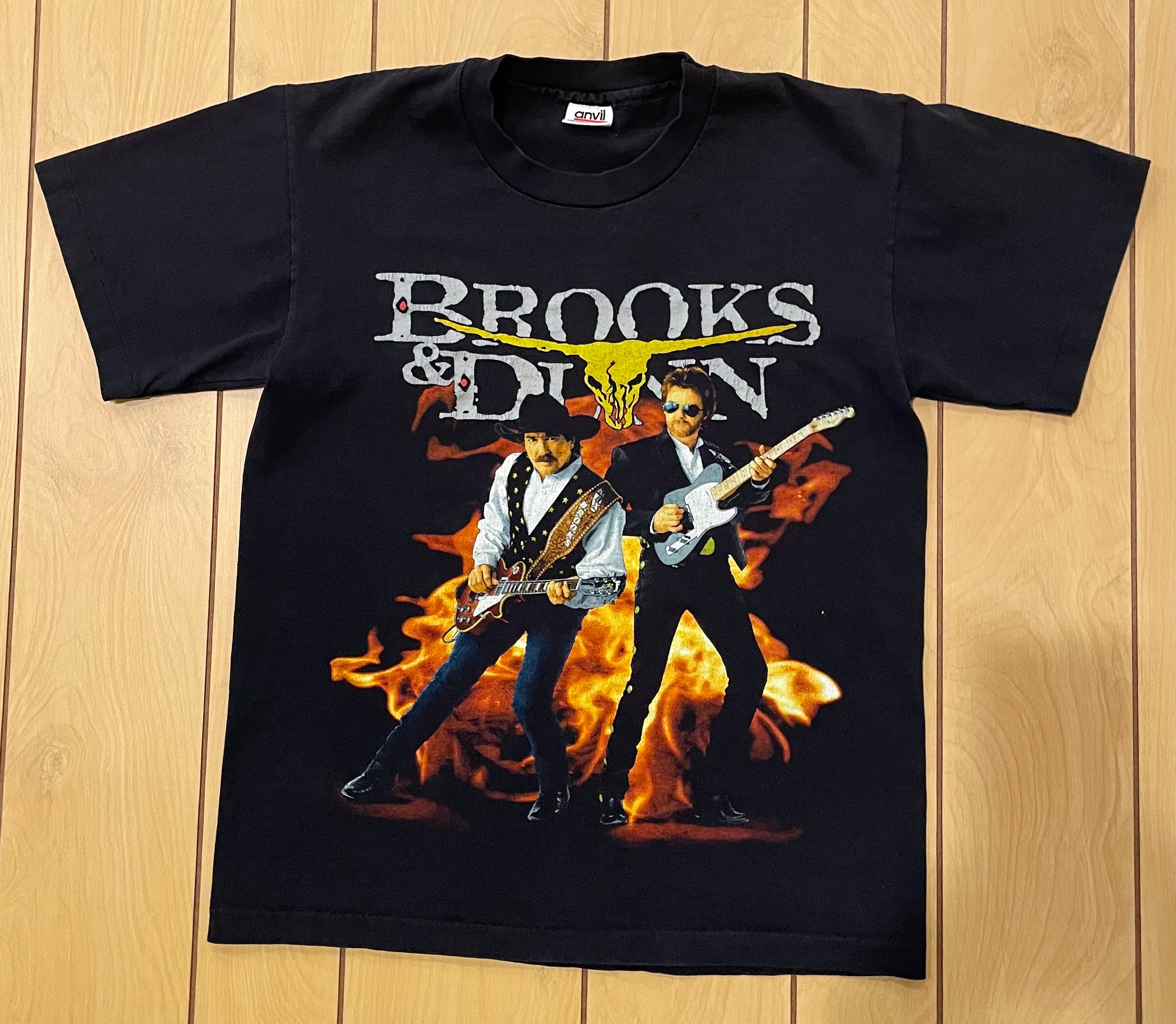 Vintage 90s Brooks & Dunn Electric Rodeo Tour Tee